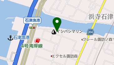 芳田モータースの地図画像