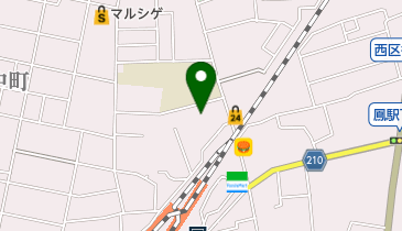 大鳥寺の地図画像