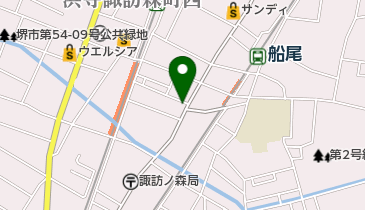 カットクラブ夢番地の地図画像