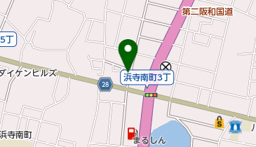 サロンドフルールの地図画像