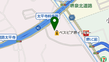 ボストンケンネル ベスピア店の地図画像