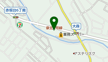 セントラルモーターサイクルショップの地図画像