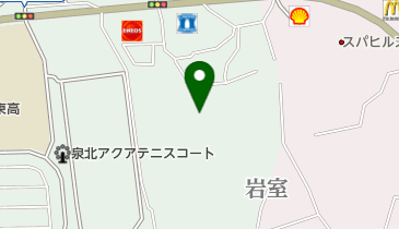 岩室山観音院の地図画像