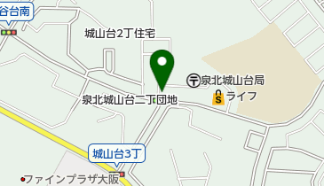 城山台みちかわ整骨院の地図画像