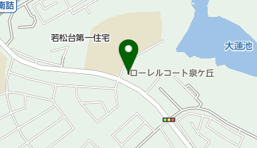 若松台整骨院の地図画像