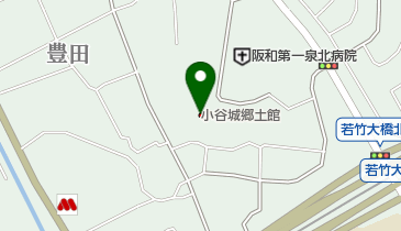 財団法人小谷城郷土館の地図画像
