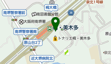 美容室ボン 栂店の地図画像