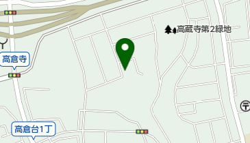 ヘアーズギャラリーベグの地図画像