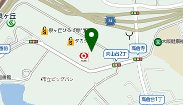 四国うどんパンジョ店の地図画像