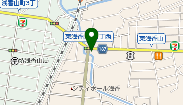 スナック・テンの地図画像