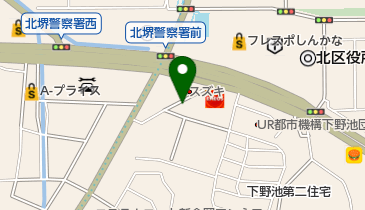 サンワつり具の地図画像