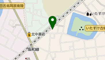 梅本獣医科の地図画像