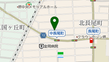 レインボーの地図画像