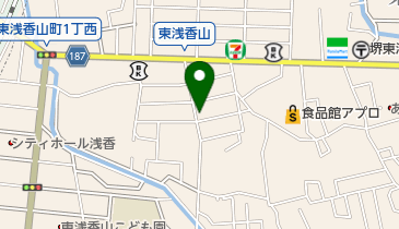 ヘアーサロンにしむらの地図画像