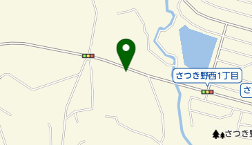 バイクショップサツキノの地図画像