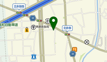 北余部区民会館の地図画像