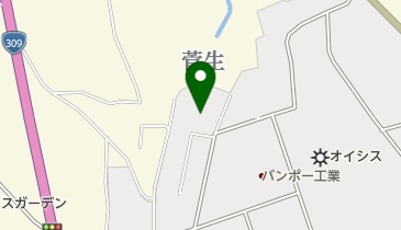 粟谷木工所の地図画像