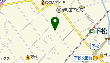 白亀治療院の地図画像