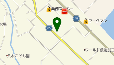 中岸運送株式会社の地図画像