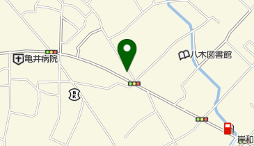 なかつか食品の地図画像