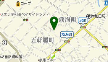 河勝商店の地図画像
