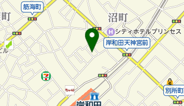 トモエヤ化粧品店の地図画像