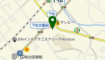 ふじたか化粧品下松店の地図画像