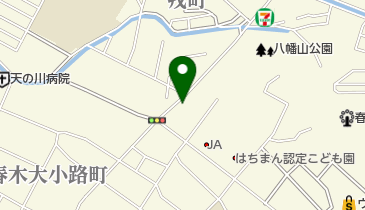 山田金物の地図画像