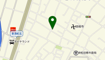 赤井商店の地図画像