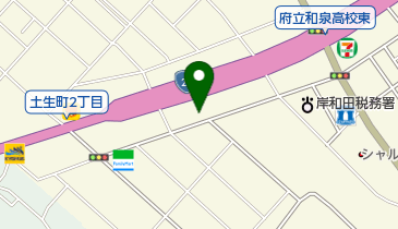 岸和田飼糧株式会社の地図画像