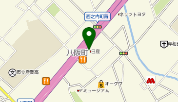 日産大阪販売株式会社 岸和田店の地図画像