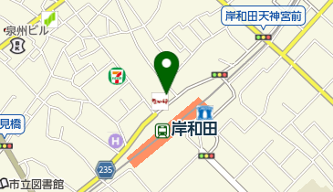 泉州チケットの地図画像