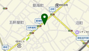 いちよし証券株式会社岸和田支店の地図画像