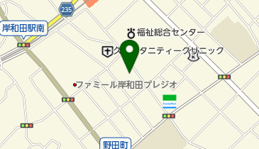 うらしま整骨院の地図画像