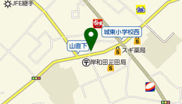 田治米整骨院の地図画像