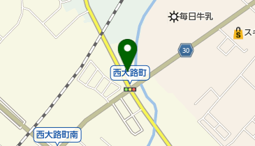 前川整骨院の地図画像