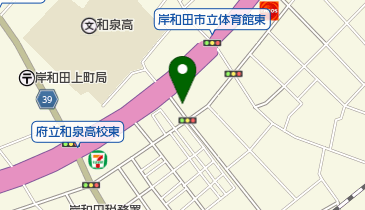 ORSコジマ株式会社岸和田営業所の地図画像