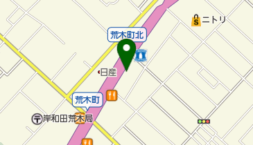 ビューティサロンハピネスの地図画像