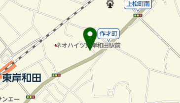 ドッグサロンプルームの地図画像