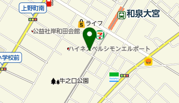 麻雀平和荘の地図画像