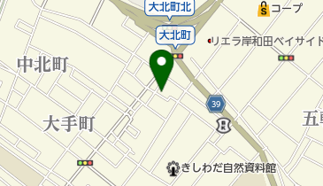 春日湯の地図画像