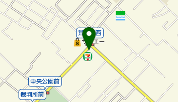 大阪館荒木店の地図画像