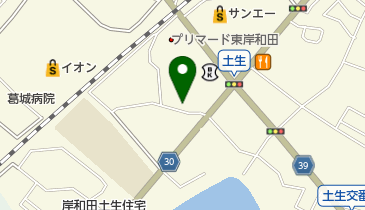 髪工房K1の地図画像