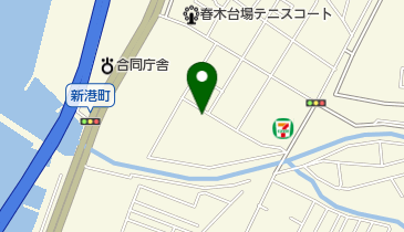 たつみ理髪店の地図画像