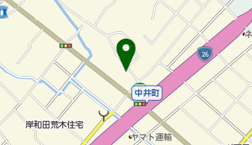 ばんどう理容美容店の地図画像