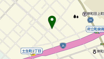 岸和田市役所 環境課の地図画像