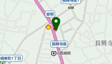 バイクセンター曽根の地図画像