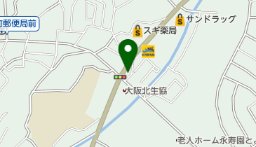 北山商会の地図画像