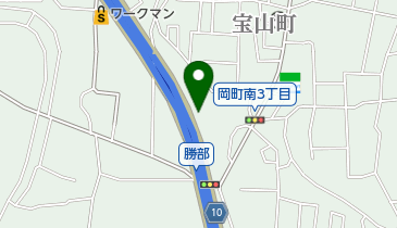 バイクショップ緑丘の地図画像