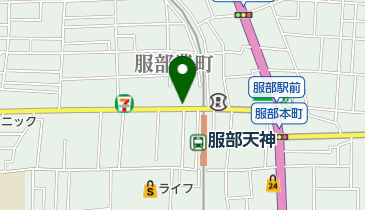 岡部玩具の地図画像